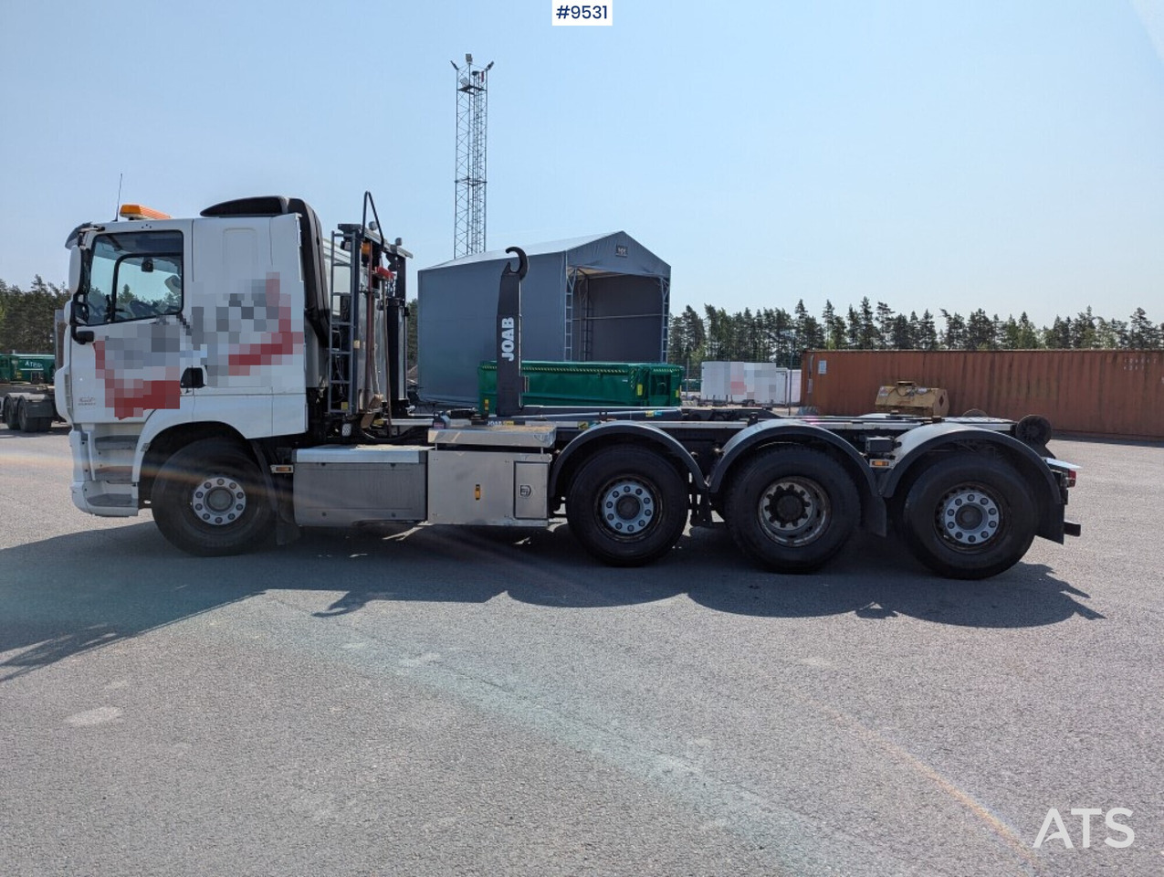 Camion ampliroll Hooklift Truck Daf FAQ CF510Z 8x2 (SEE VIDEO): photos 7