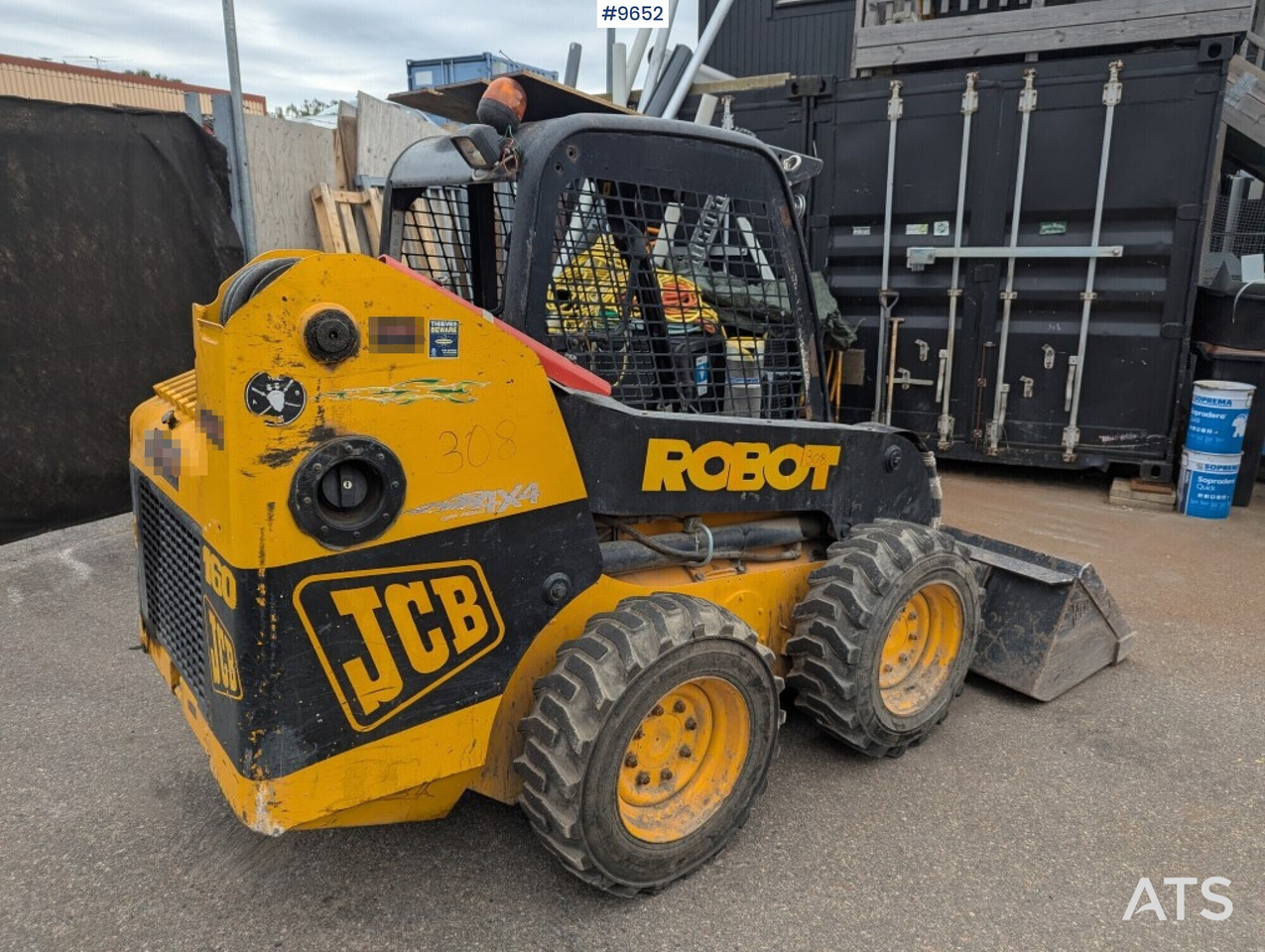 JCB Robot 160 tool carrier with grading bucket - Valet de ferme: photos 4 JCB Robot 160 tool carrier with grading bucket - Valet de ferme: photos 4