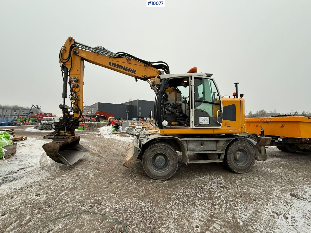 LIEBHERR A918 Compact Wheeled excavator - Pelle sur pneus: photos 4 LIEBHERR A918 Compact Wheeled excavator - Pelle sur pneus: photos 4