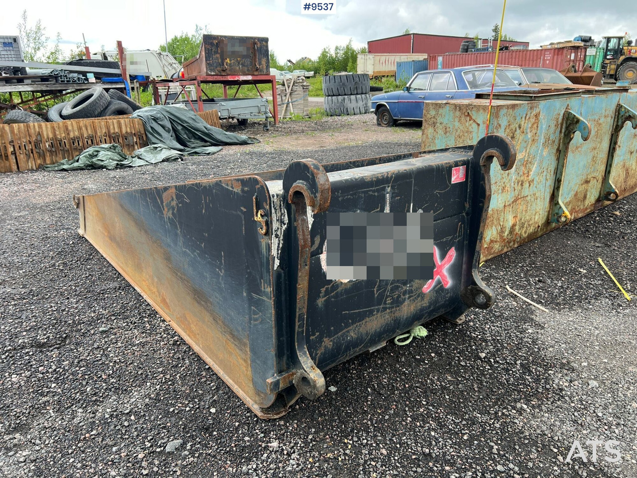 Godet pour chargeur LS Refilling bucket - Stora BM: photos 6