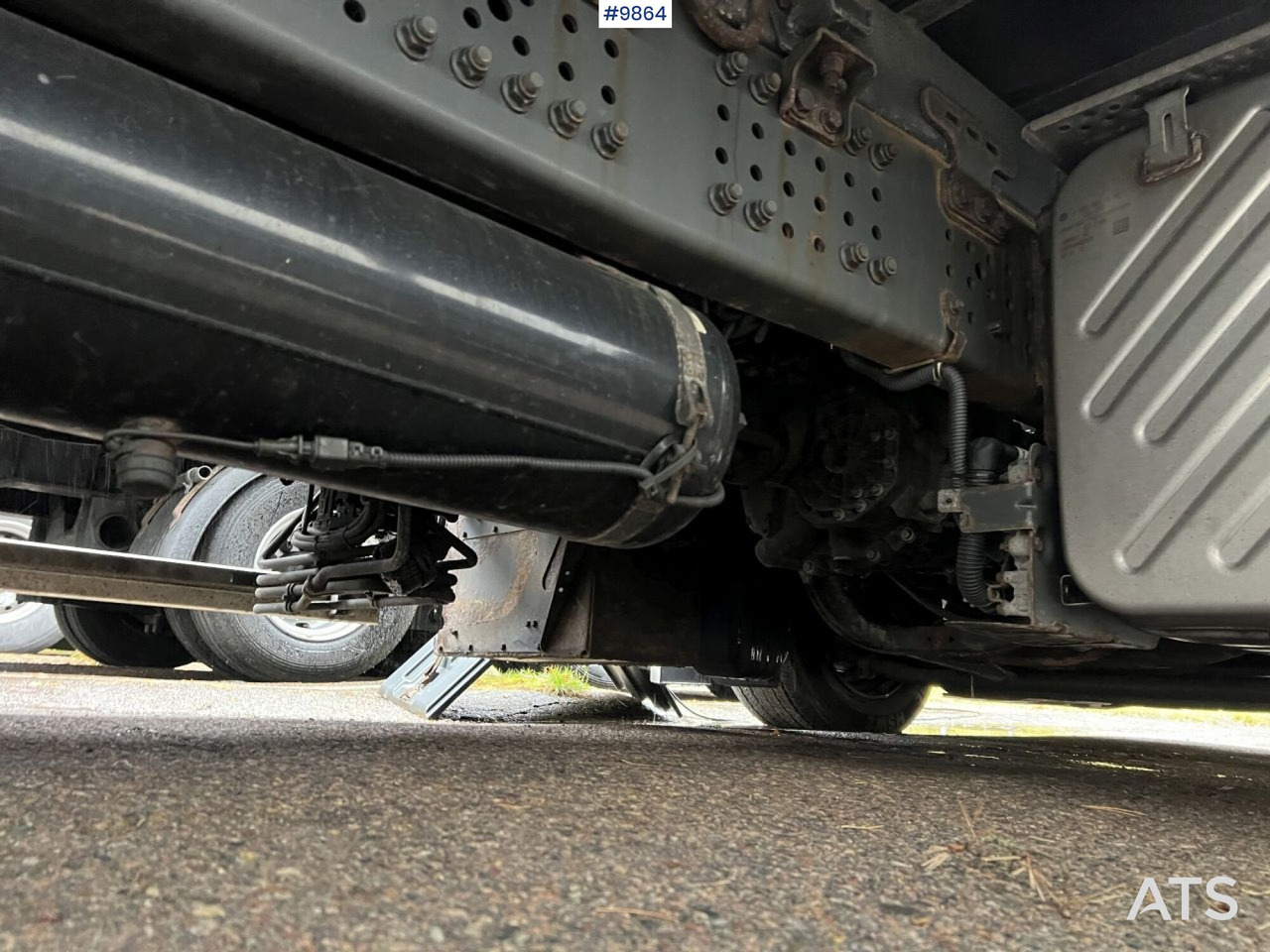 Camion fourgon MERCEDES-BENZ ACTROS 963-0-A Box truck with tail lift: photos 14