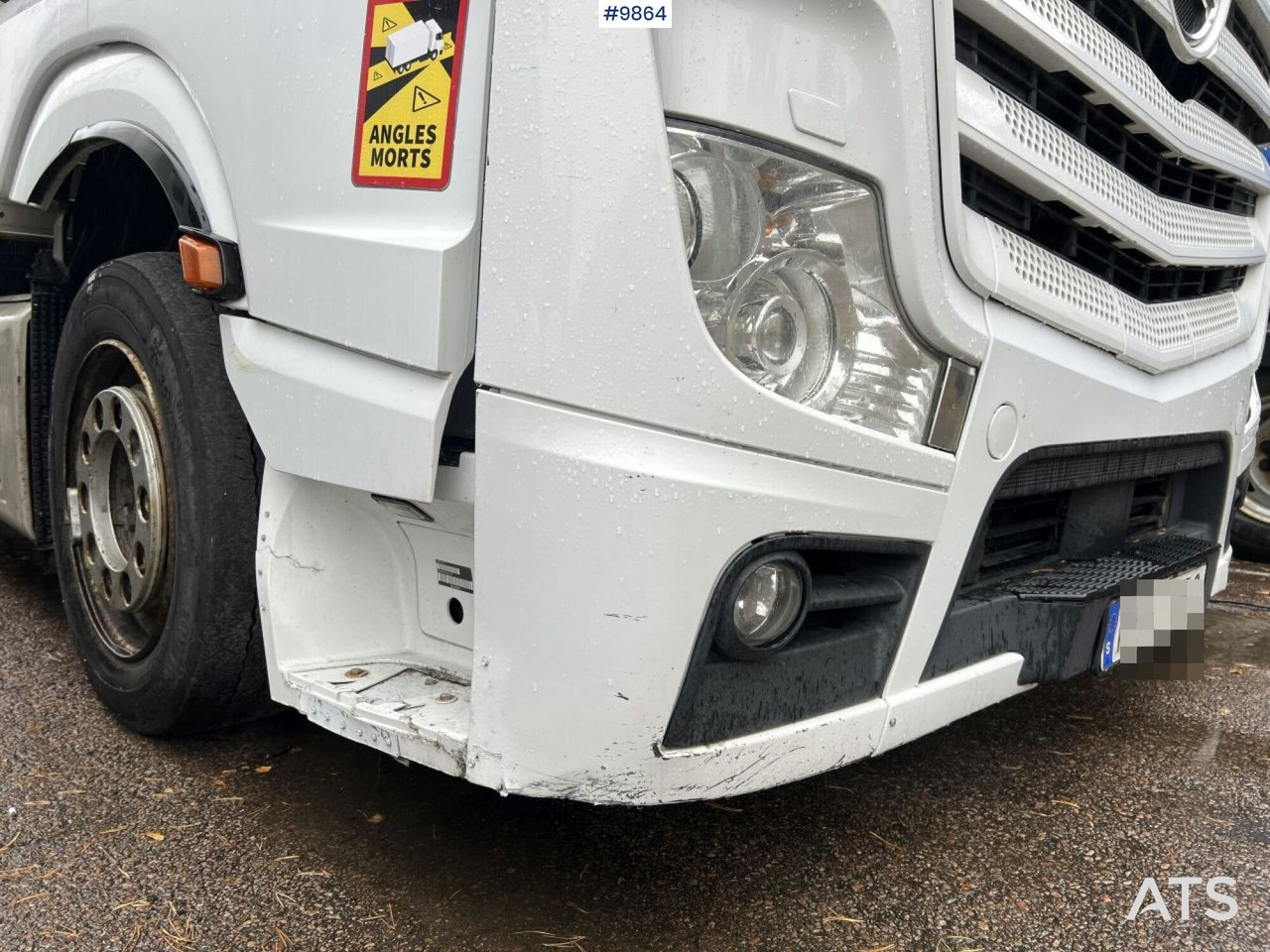 Camion fourgon MERCEDES-BENZ ACTROS 963-0-A Box truck with tail lift: photos 19