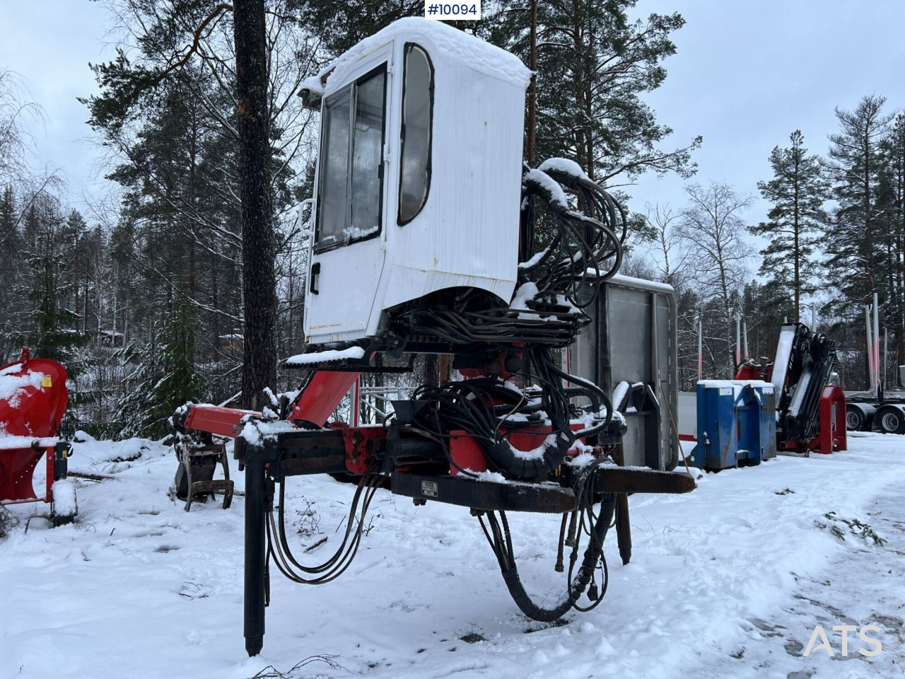 Palfinger Epsilon M110 Timber crane with double jib - Grue auxiliaire: photos 4 Palfinger Epsilon M110 Timber crane with double jib - Grue auxiliaire: photos 4