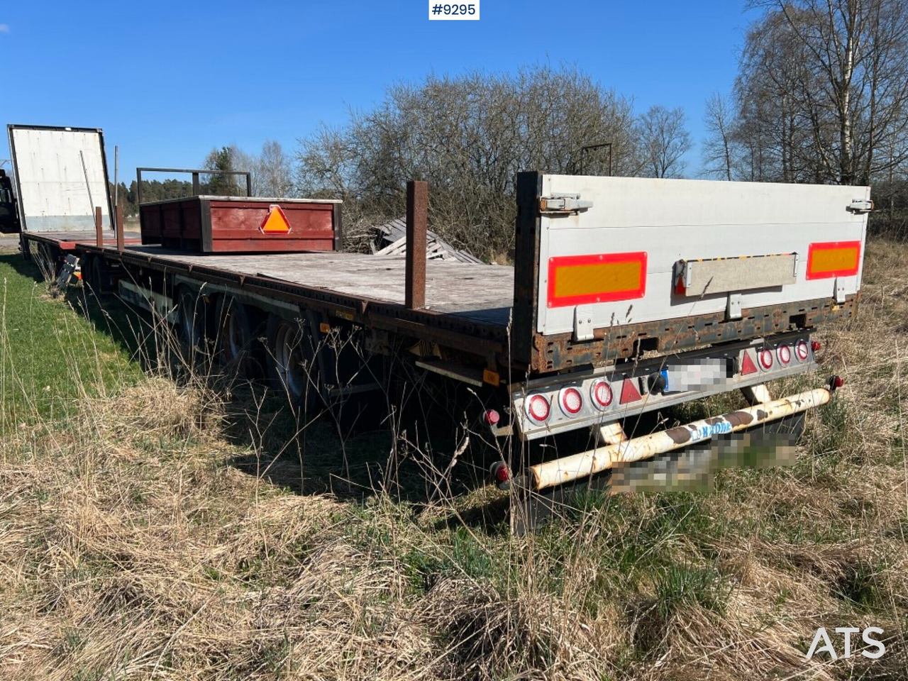 SCANIA R480 LB with flatbed, trailer and dolly REP. OBJECT - Camion plateau: photos 4 SCANIA R480 LB with flatbed, trailer and dolly REP. OBJECT - Camion plateau: photos 4