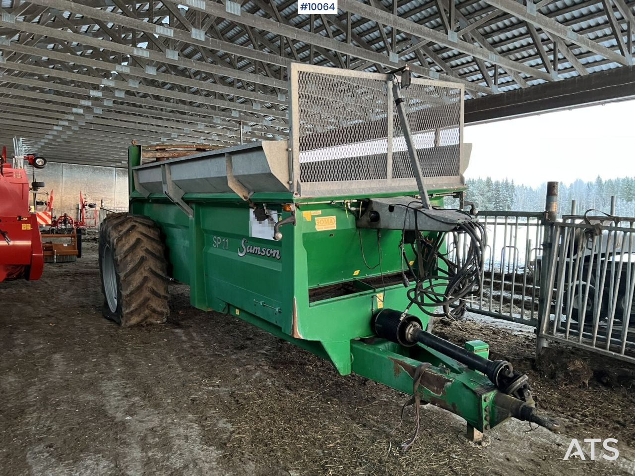 Samson SP11 Fertilizer Spreader - Epandeur à fumier: photos 1 Samson SP11 Fertilizer Spreader - Epandeur à fumier: photos 1