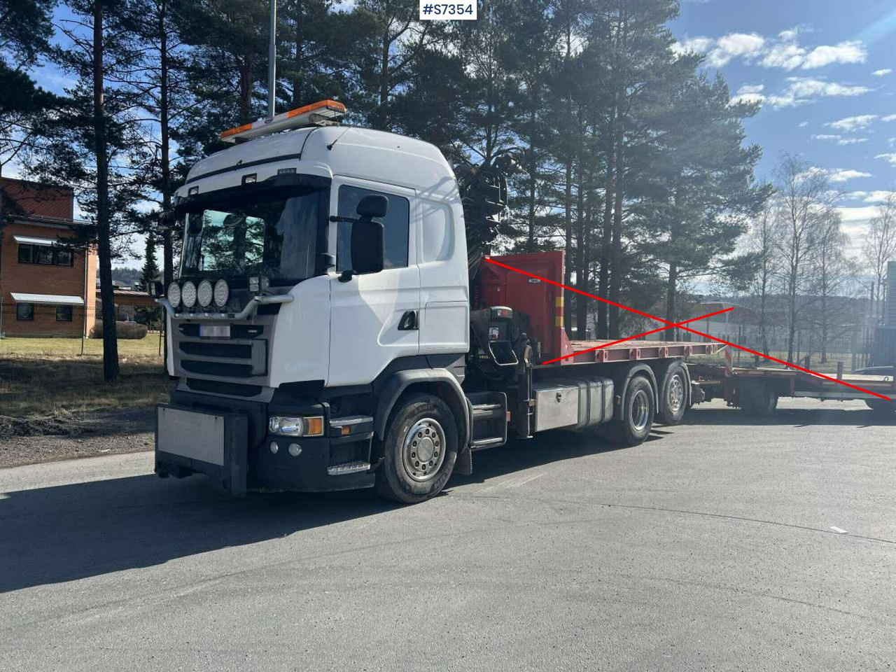 Scania R410 LB 6x2 Crane truck with Hiab crane and multilift axle - Camion ampliroll, Camion grue: photos 1 Scania R410 LB 6x2 Crane truck with Hiab crane and multilift axle - Camion ampliroll, Camion grue: photos 1