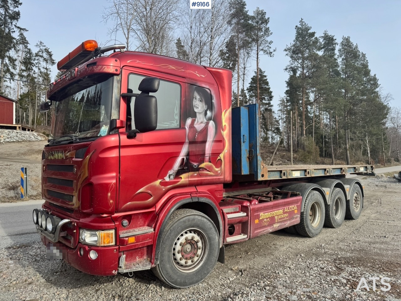 Scania R470 8x4 Tridem Hook lift truck - Camion ampliroll: photos 1 Scania R470 8x4 Tridem Hook lift truck - Camion ampliroll: photos 1