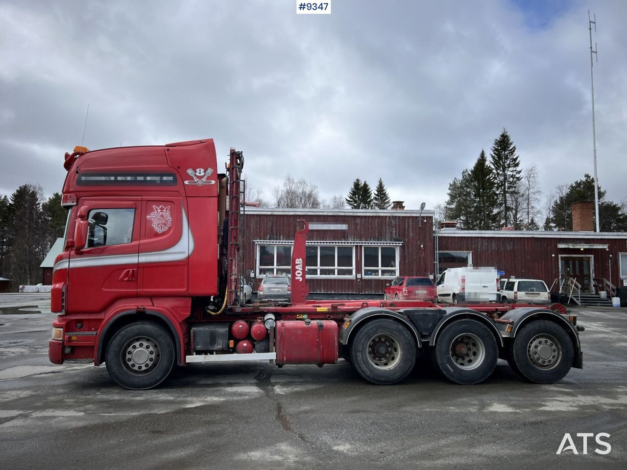 Scania R500 Tridem Hooklift (VIDEO) - Camion ampliroll: photos 3 Scania R500 Tridem Hooklift (VIDEO) - Camion ampliroll: photos 3