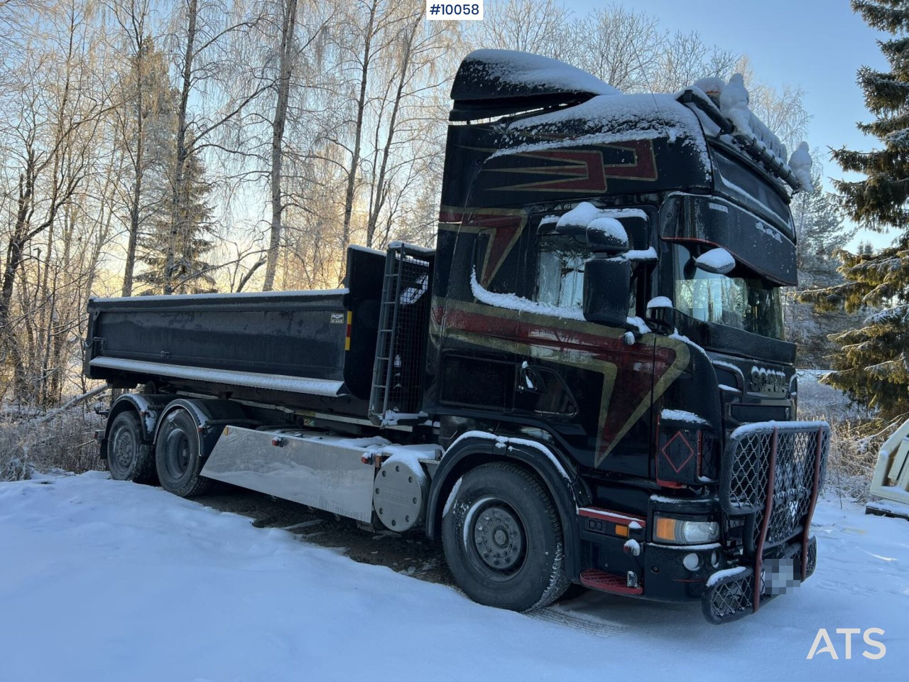 Scania R730 Hooklift truck with double flatbed - Camion ampliroll: photos 3 Scania R730 Hooklift truck with double flatbed - Camion ampliroll: photos 3