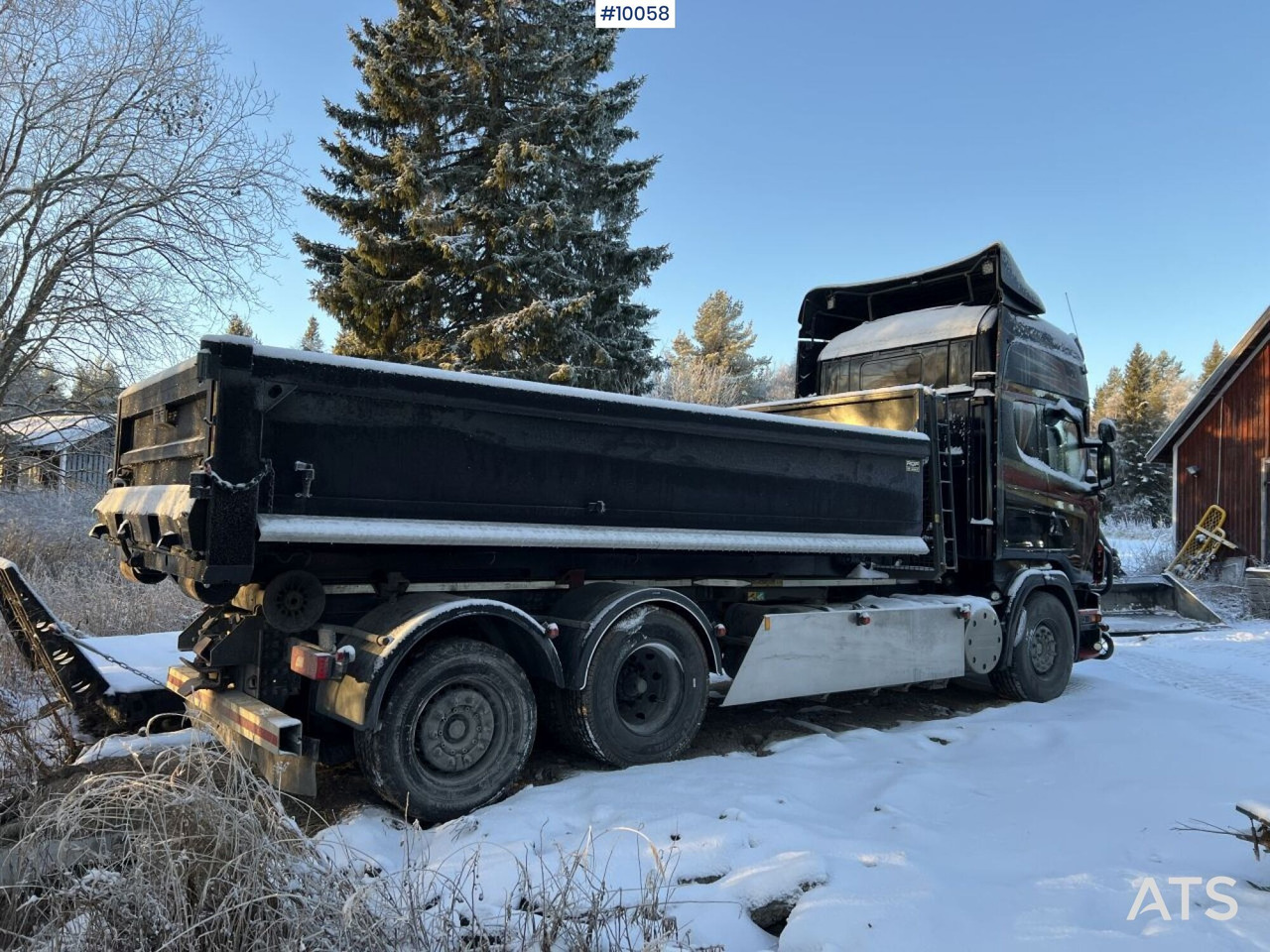 Scania R730 Hooklift truck with double flatbed - Camion ampliroll: photos 4 Scania R730 Hooklift truck with double flatbed - Camion ampliroll: photos 4