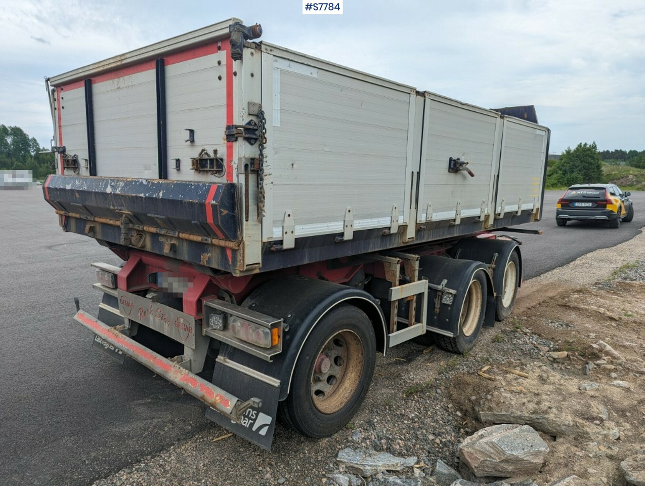 Tipper trailer GEHAB 3-axlat - Remorque benne: photos 4 Tipper trailer GEHAB 3-axlat - Remorque benne: photos 4