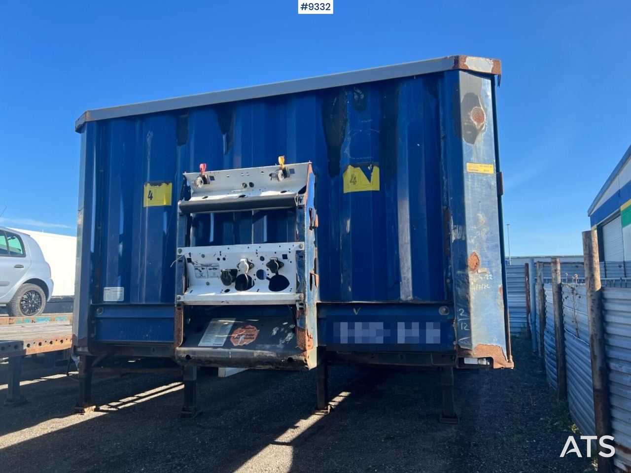 Trailer KRONE SD open flatbed - Semi-remorque plateau: photos 1 Trailer KRONE SD open flatbed - Semi-remorque plateau: photos 1