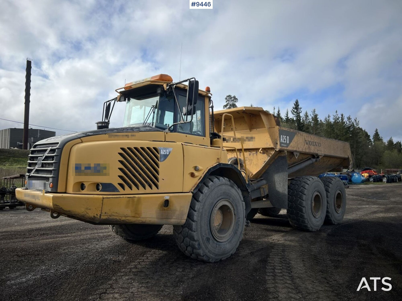 VOLVO A 25 D Dumper - Tombereau: photos 1 VOLVO A 25 D Dumper - Tombereau: photos 1