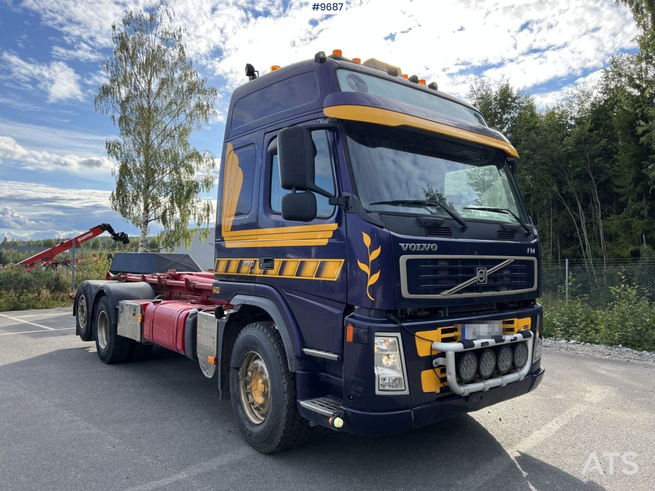 VOLVO FM-380 6*2 Truck with swap body (VIDEO) - Camion ampliroll: photos 2 VOLVO FM-380 6*2 Truck with swap body (VIDEO) - Camion ampliroll: photos 2