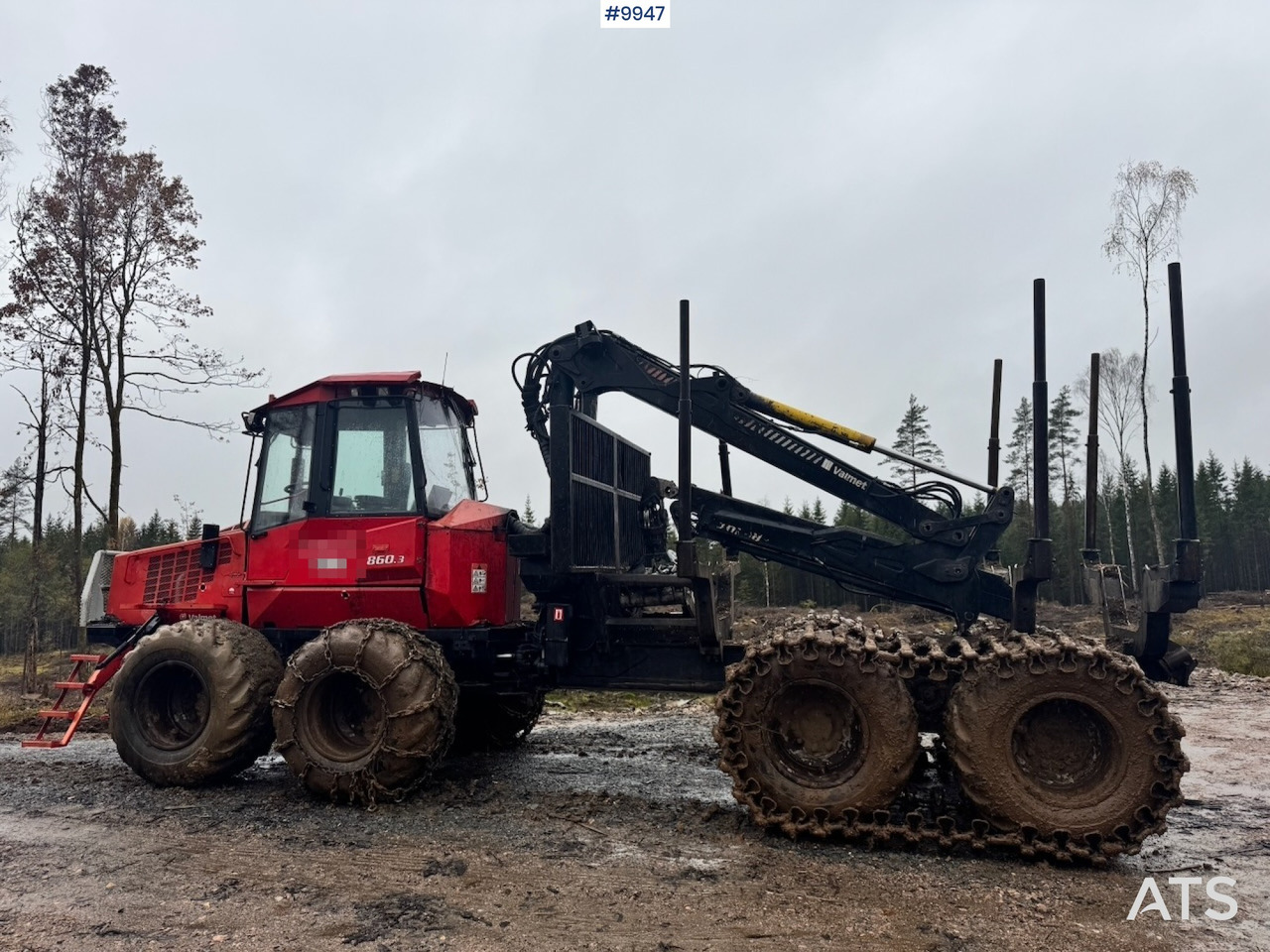 Valmet 860 forwarder (VIDEO) - Porteur: photos 3 Valmet 860 forwarder (VIDEO) - Porteur: photos 3