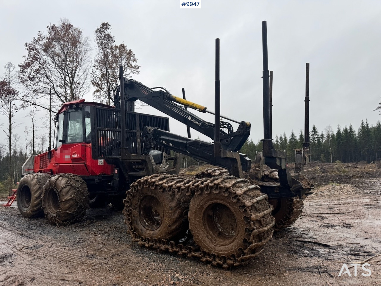 Valmet 860 forwarder (VIDEO) - Porteur: photos 4 Valmet 860 forwarder (VIDEO) - Porteur: photos 4