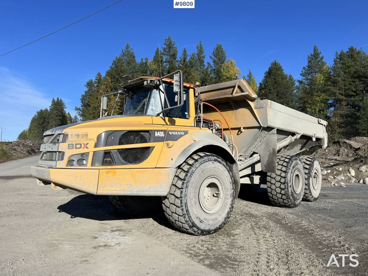 Volvo A40G dump truck - Tombereau articulé: photos 2 Volvo A40G dump truck - Tombereau articulé: photos 2