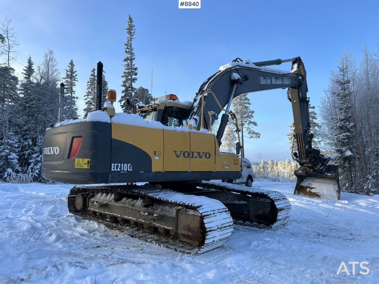 Volvo EC 210 CL crawler excavator (VIDEO) - Pelle sur chenille: photos 3 Volvo EC 210 CL crawler excavator (VIDEO) - Pelle sur chenille: photos 3