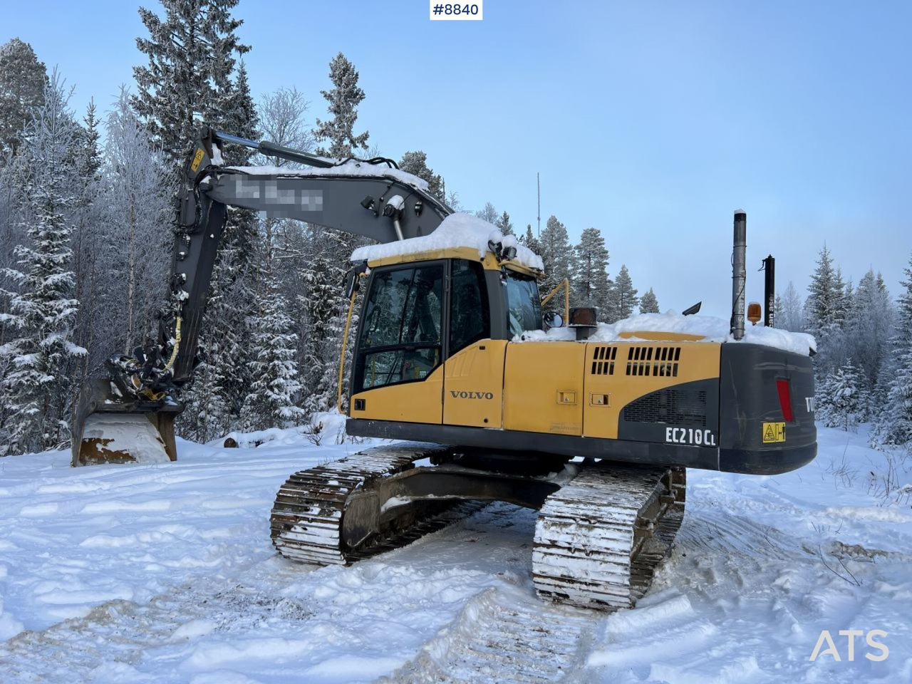 Volvo EC 210 CL crawler excavator (VIDEO) - Pelle sur chenille: photos 2 Volvo EC 210 CL crawler excavator (VIDEO) - Pelle sur chenille: photos 2