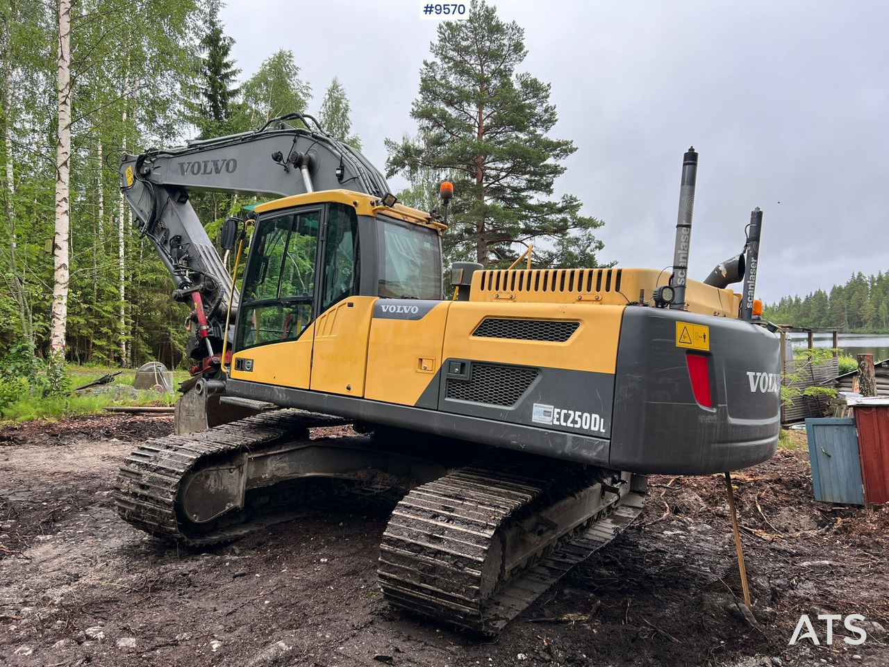Volvo EC 250 DL grävsystem, rotor och planerskopa - Pelle sur chenille: photos 4 Volvo EC 250 DL grävsystem, rotor och planerskopa - Pelle sur chenille: photos 4