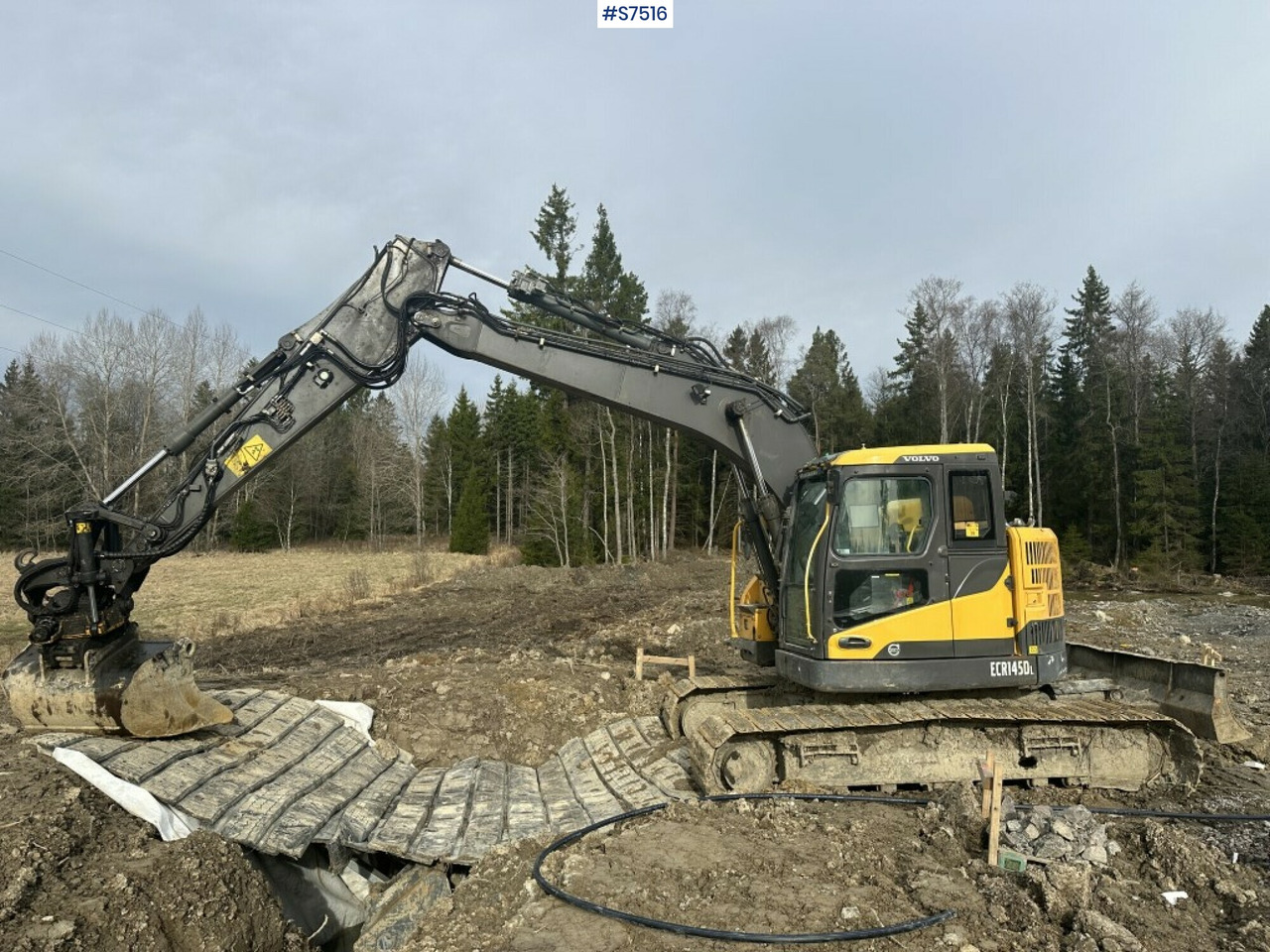 Volvo ECR145DL Crawler excavator with rotor and buckets - Pelle sur chenille: photos 2 Volvo ECR145DL Crawler excavator with rotor and buckets - Pelle sur chenille: photos 2