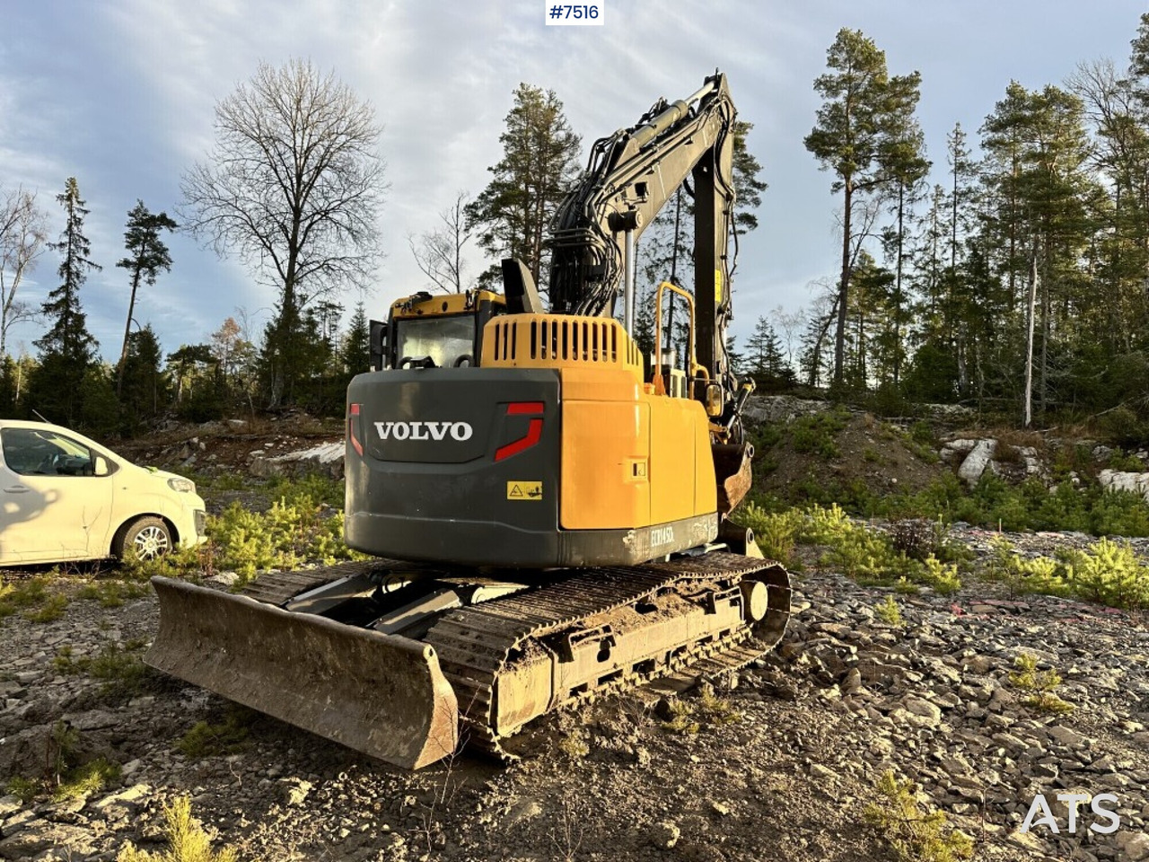 Volvo ECR145DL Crawler excavator with rotor and buckets - Pelle sur chenille: photos 4 Volvo ECR145DL Crawler excavator with rotor and buckets - Pelle sur chenille: photos 4