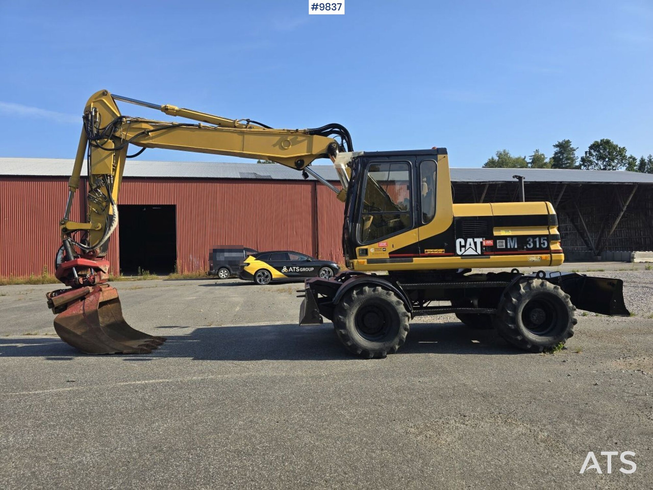 Wheel Excavator CAT M315 (See Video) - Pelle sur pneus: photos 1 Wheel Excavator CAT M315 (See Video) - Pelle sur pneus: photos 1