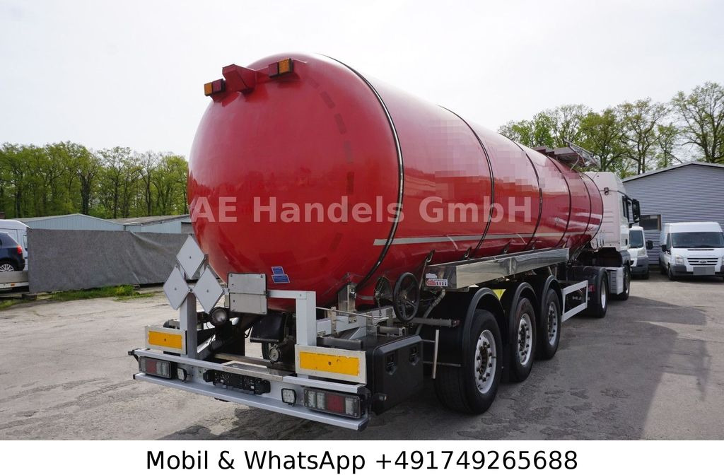 Feldbinder TSA 32.3 Aluminium Bitumen*ADR/32.000Ltr./3-Axle - Semi-remorque citerne: photos 3 Feldbinder TSA 32.3 Aluminium Bitumen*ADR/32.000Ltr./3-Axle - Semi-remorque citerne: photos 3