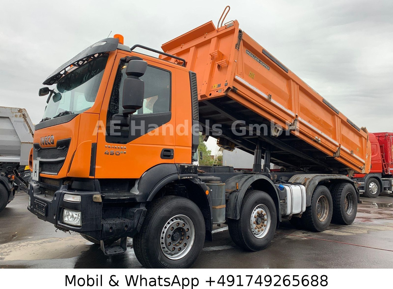 Iveco Trakker 450 E6 BB 8x4 Meiler *13m³/Bordmatik/AP - Camion benne: photos 3 Iveco Trakker 450 E6 BB 8x4 Meiler *13m³/Bordmatik/AP - Camion benne: photos 3