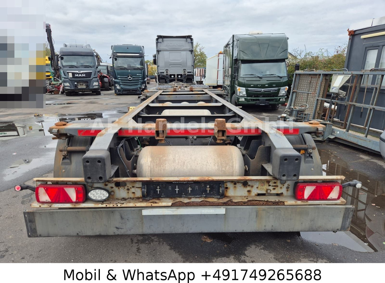 Kögel AW 18 BDF Drehschemel *Scheibenbremsen/Vollluft - Remorque porte-conteneur/ Caisse mobile: photos 3 Kögel AW 18 BDF Drehschemel *Scheibenbremsen/Vollluft - Remorque porte-conteneur/ Caisse mobile: photos 3