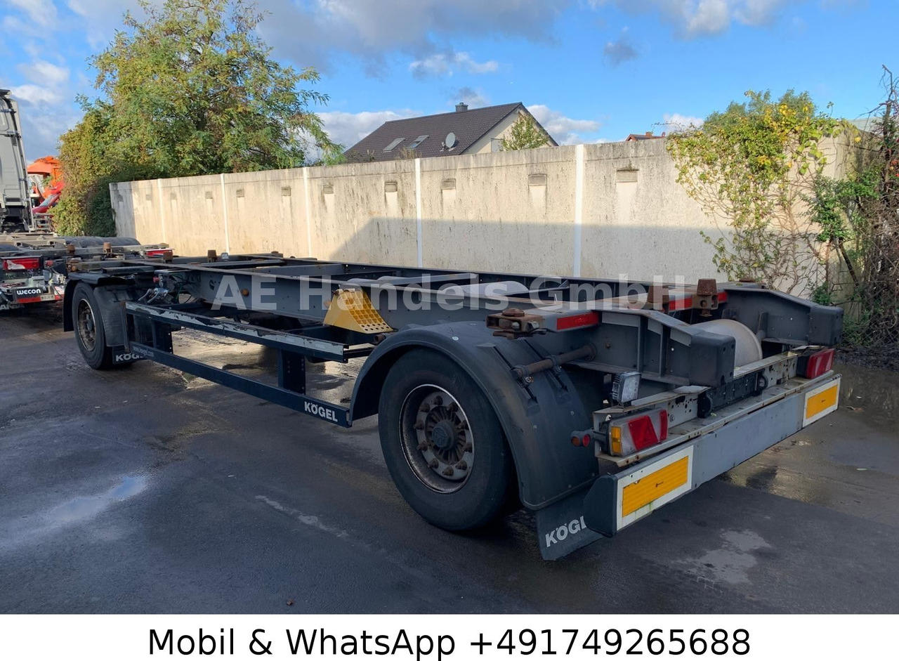 Kögel AW 18 BDF Drehschemel *Scheibenbremsen/Vollluft - Remorque châssis: photos 4 Kögel AW 18 BDF Drehschemel *Scheibenbremsen/Vollluft - Remorque châssis: photos 4