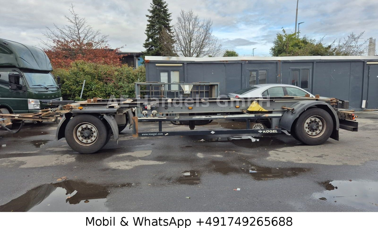 Kögel AW 18 BDF Drehschemel *Scheibenbremsen/Vollluft - Remorque châssis: photos 5 Kögel AW 18 BDF Drehschemel *Scheibenbremsen/Vollluft - Remorque châssis: photos 5