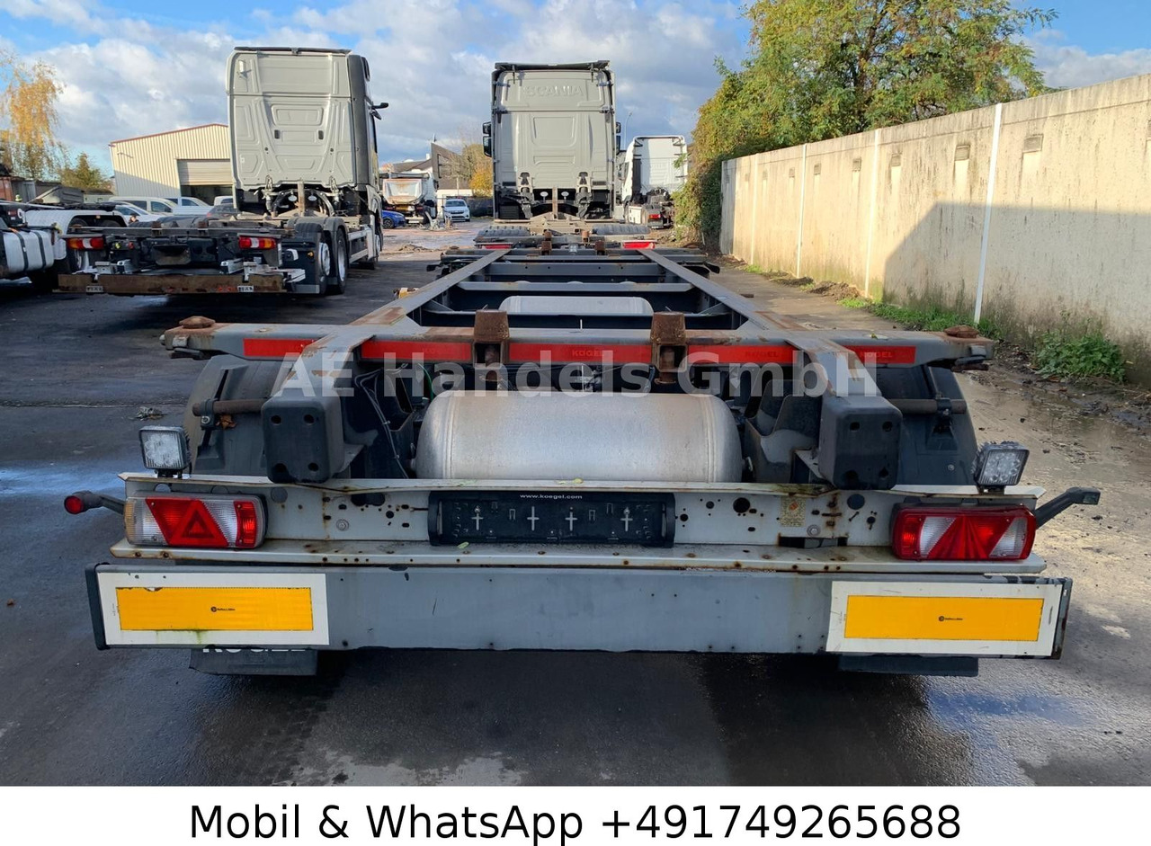 Kögel AW 18 BDF Drehschemel *Scheibenbremsen/Vollluft - Remorque porte-conteneur/ Caisse mobile: photos 3 Kögel AW 18 BDF Drehschemel *Scheibenbremsen/Vollluft - Remorque porte-conteneur/ Caisse mobile: photos 3