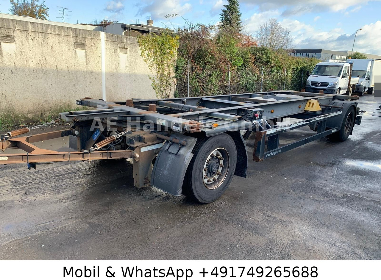 Kögel AW 18 BDF Drehschemel *Scheibenbremsen/Vollluft - Remorque châssis: photos 5 Kögel AW 18 BDF Drehschemel *Scheibenbremsen/Vollluft - Remorque châssis: photos 5