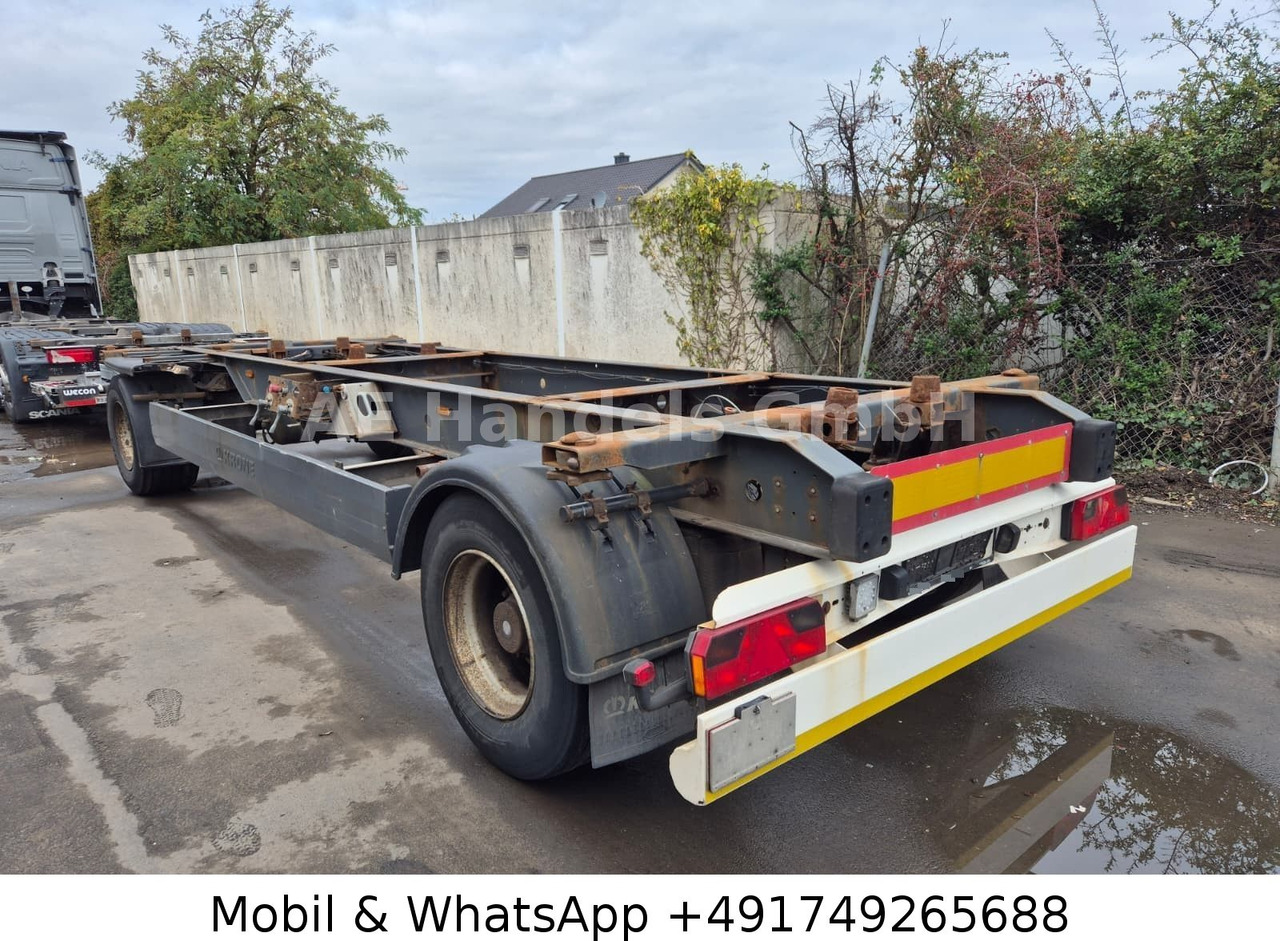 Krone AZW 18 BDF Drehschermel*Scheibenbremsen/VollLuft - Remorque porte-conteneur/ Caisse mobile: photos 3 Krone AZW 18 BDF Drehschermel*Scheibenbremsen/VollLuft - Remorque porte-conteneur/ Caisse mobile: photos 3