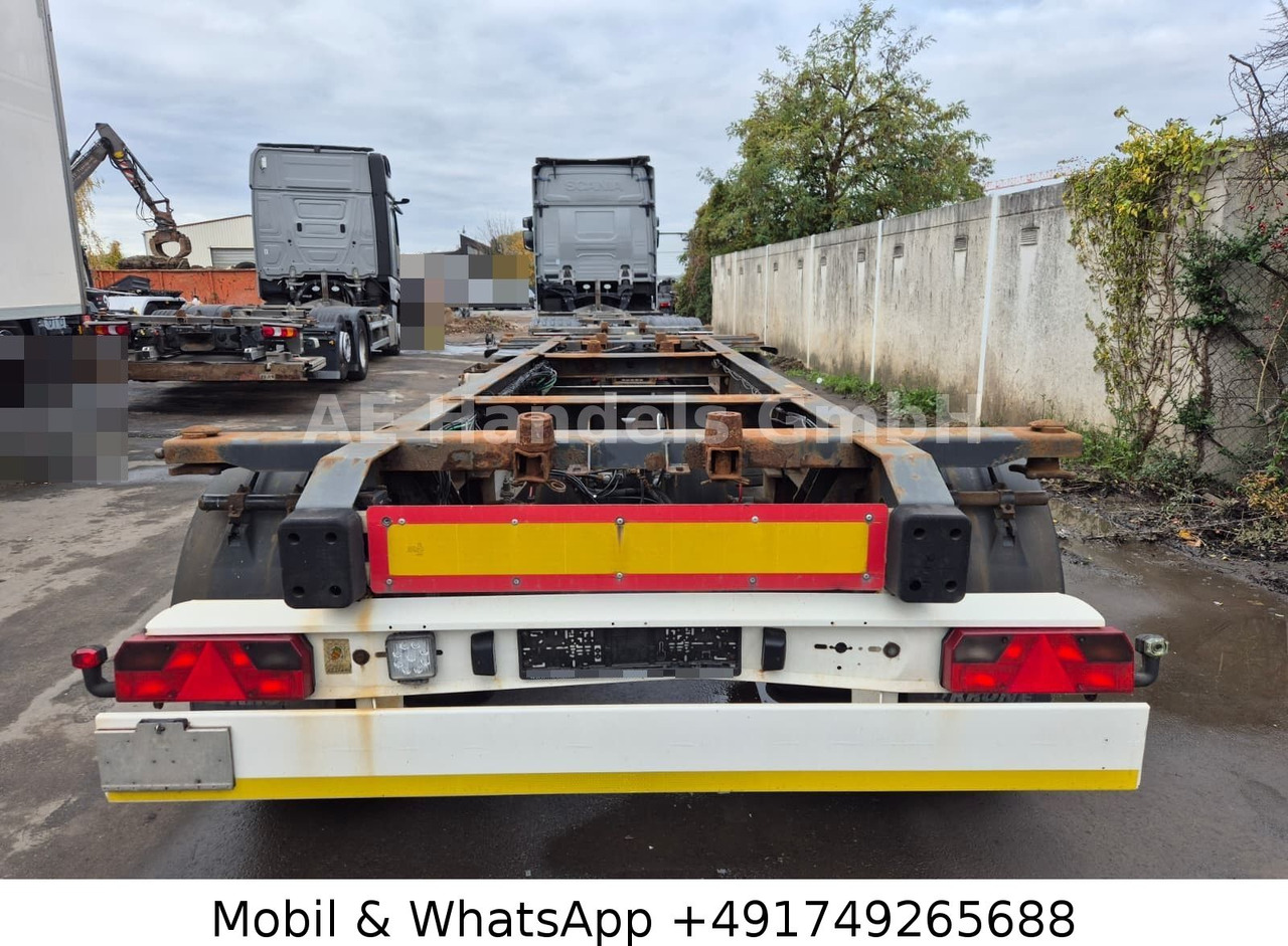 Krone AZW 18 BDF Drehschermel*Scheibenbremsen/VollLuft - Remorque porte-conteneur/ Caisse mobile: photos 4 Krone AZW 18 BDF Drehschermel*Scheibenbremsen/VollLuft - Remorque porte-conteneur/ Caisse mobile: photos 4