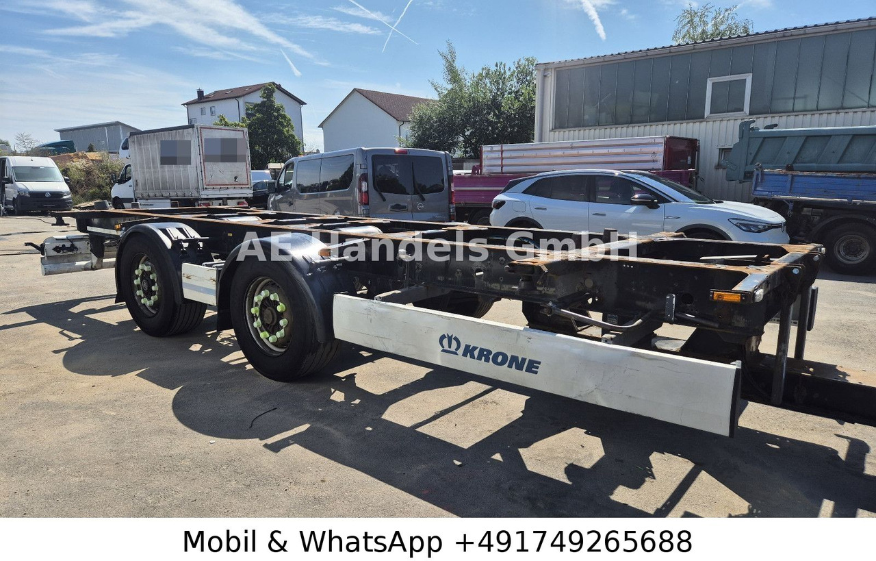 Krone ZZ Tandem BDF *Wabco / BPW / TÜV-01.2026 - Remorque châssis: photos 2 Krone ZZ Tandem BDF *Wabco / BPW / TÜV-01.2026 - Remorque châssis: photos 2