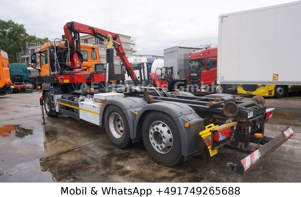 MAN TGS 26.400 BL *Hyva-20.60S/HMF-1444-22/Lenk+Lift MAN TGS 26.400 BL *Hyva-20.60S/HMF-1444-22/Lenk+Lift - Camion ampliroll, Camion grue: photos 5 MAN TGS 26.400 BL *Hyva-20.60S/HMF-1444-22/Lenk+Lift MAN TGS 26.400 BL *Hyva-20.60S/HMF-1444-22/Lenk+Lift - Camion ampliroll, Camion grue: photos 5