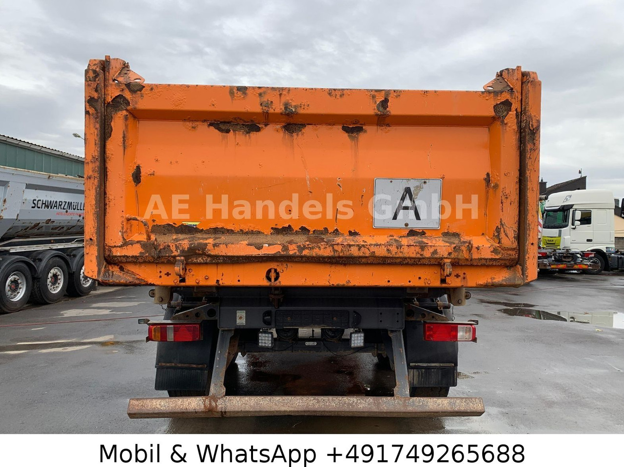 Remorque benne Meiller MZDA 18/21 DreiSeitenKipper Tandem *11m³/Wabco: photos 6