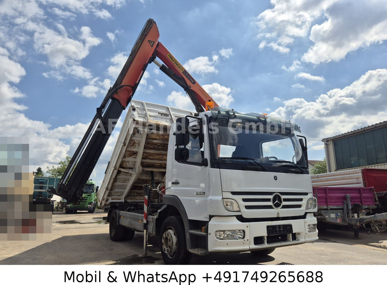 Mercedes-Benz Atego II 1223 S Meiler *Palfinger PK-10501/Klima - Camion benne: photos 1 Mercedes-Benz Atego II 1223 S Meiler *Palfinger PK-10501/Klima - Camion benne: photos 1