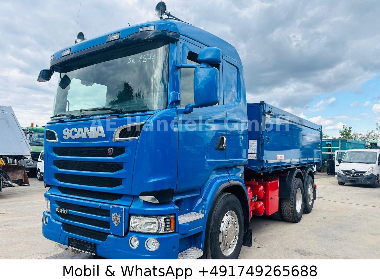Scania R480 LL 6x2*Retarder/Manual/Kempf-12m³/Lenk+Lift - Camion benne: photos 2 Scania R480 LL 6x2*Retarder/Manual/Kempf-12m³/Lenk+Lift - Camion benne: photos 2