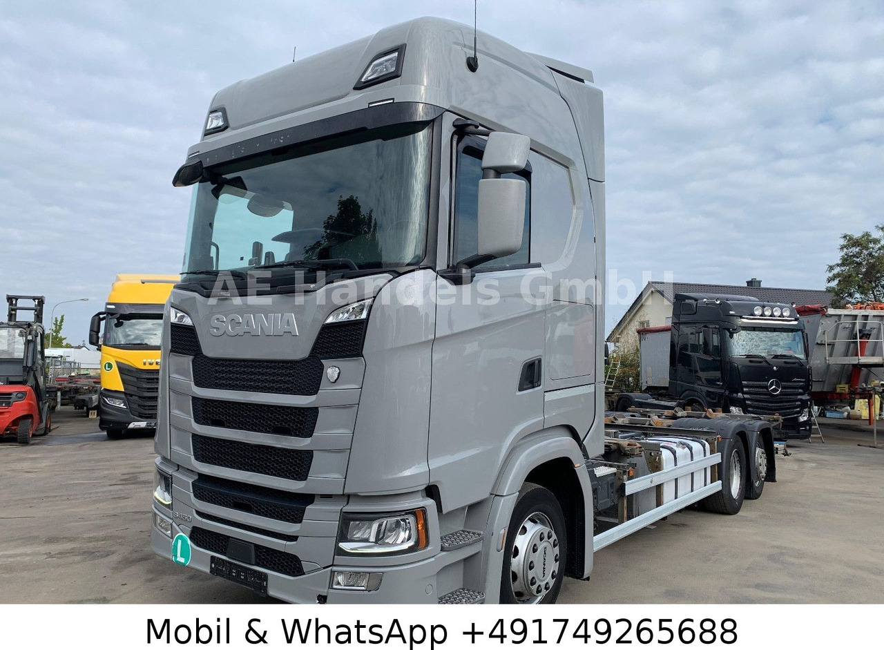 Scania S450 HighLine BDF *Retarder/Lenk+Lift/Multi/LBW - Camion porte-conteneur/ Caisse mobile: photos 2 Scania S450 HighLine BDF *Retarder/Lenk+Lift/Multi/LBW - Camion porte-conteneur/ Caisse mobile: photos 2