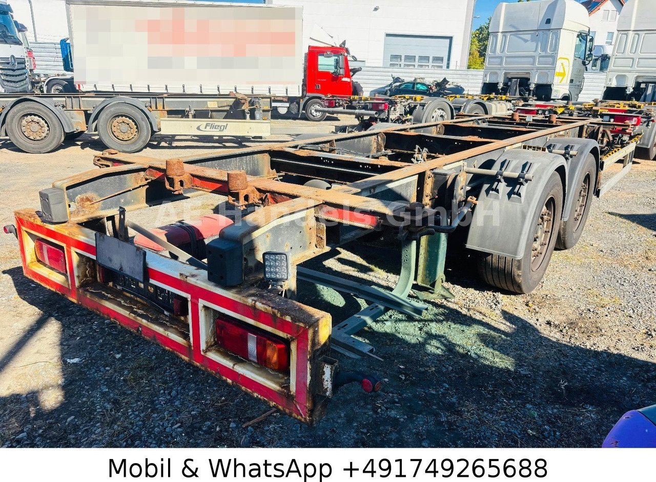 Schmitz Cargobull ZWF 18/L Tandem BDF Tiefgekoppelt*Scheibenbremse - Remorque châssis: photos 3 Schmitz Cargobull ZWF 18/L Tandem BDF Tiefgekoppelt*Scheibenbremse - Remorque châssis: photos 3