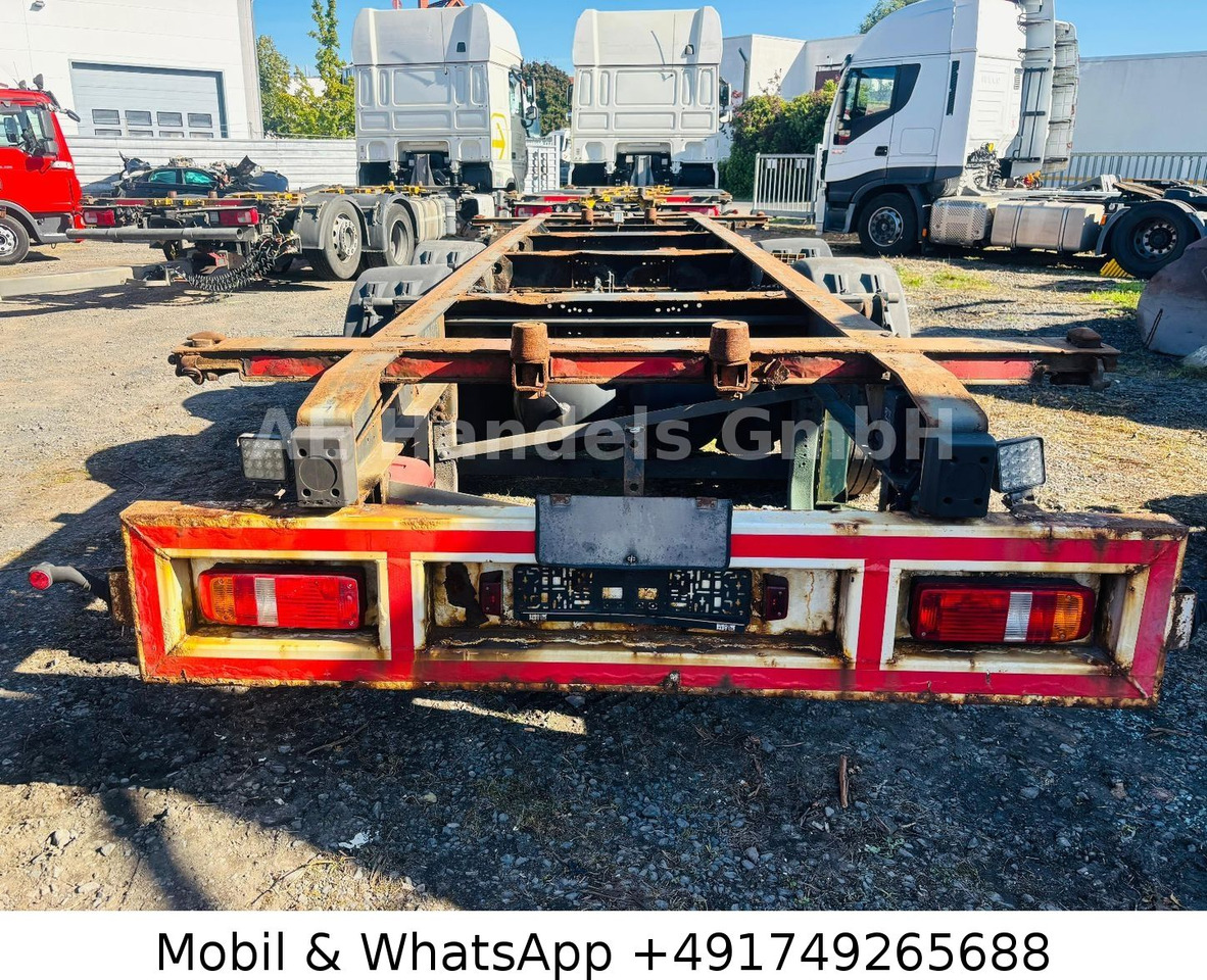 Schmitz Cargobull ZWF 18/L Tandem BDF Tiefgekoppelt*Scheibenbremse - Remorque châssis: photos 4 Schmitz Cargobull ZWF 18/L Tandem BDF Tiefgekoppelt*Scheibenbremse - Remorque châssis: photos 4