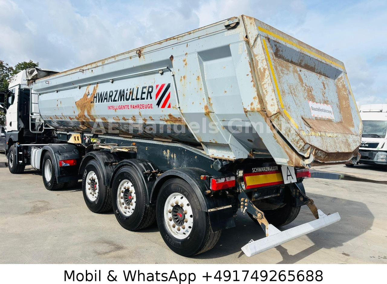 Schwarzmüller SK Stahl *24m³/Hardox/Alcoa/E-Verdeck/Wabco - Semi-remorque benne: photos 4 Schwarzmüller SK Stahl *24m³/Hardox/Alcoa/E-Verdeck/Wabco - Semi-remorque benne: photos 4