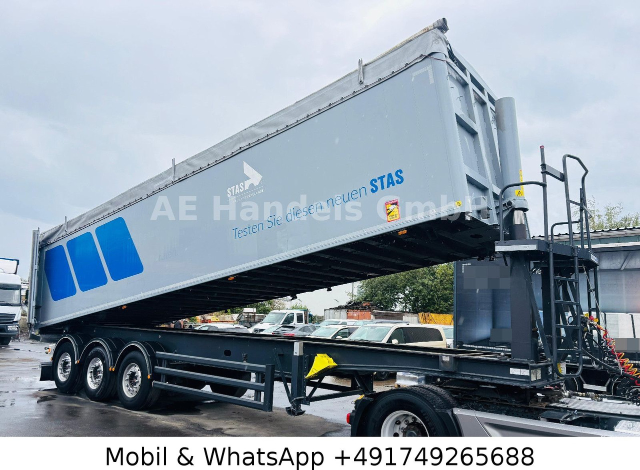 Stas S300CX *55m³/Aluminium/Lift/Alcoa/Smartboard - Semi-remorque benne: photos 1 Stas S300CX *55m³/Aluminium/Lift/Alcoa/Smartboard - Semi-remorque benne: photos 1