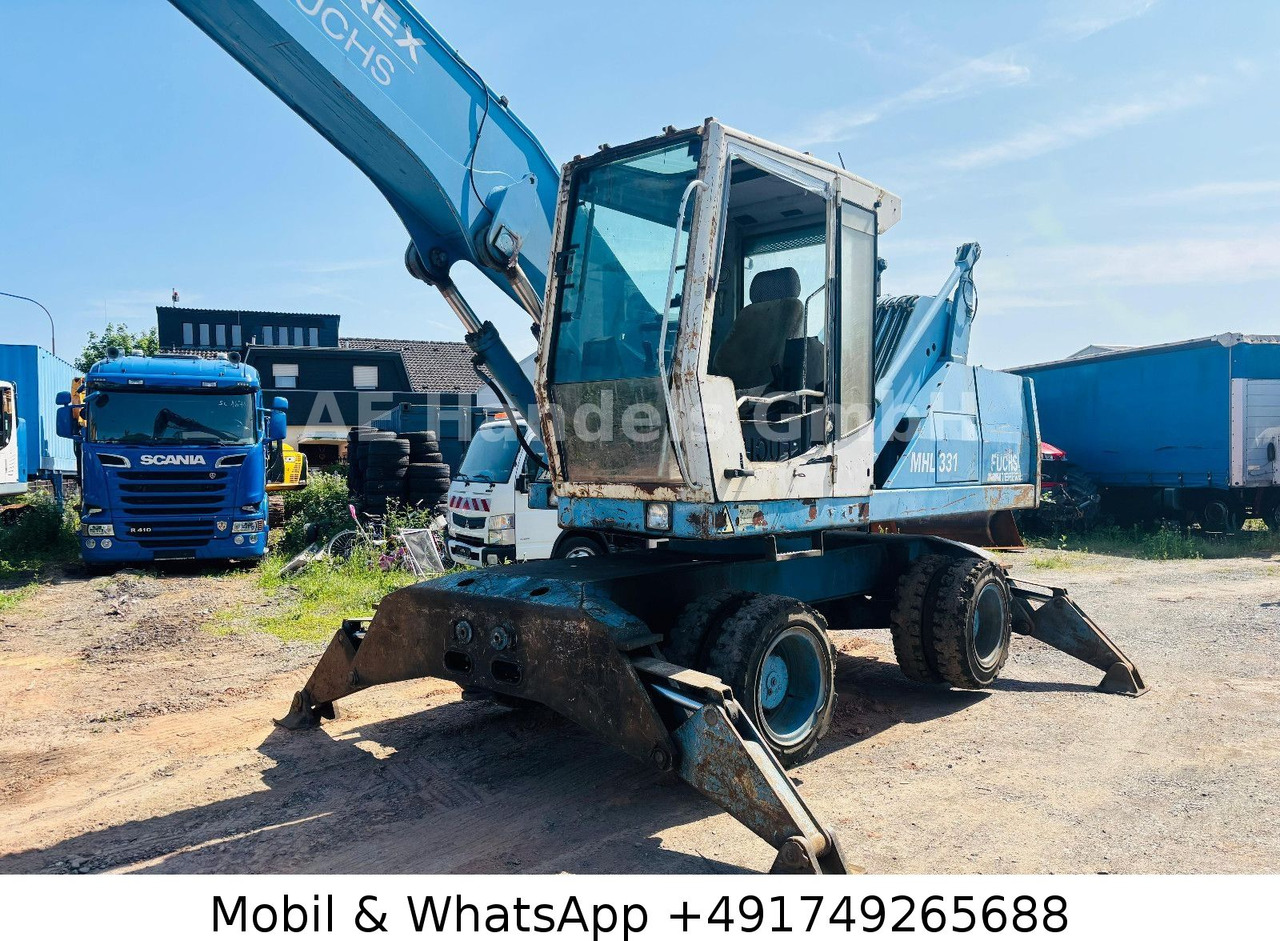 Pelle sur pneus Terex MHL 331 Umschlagbagger: photos 7