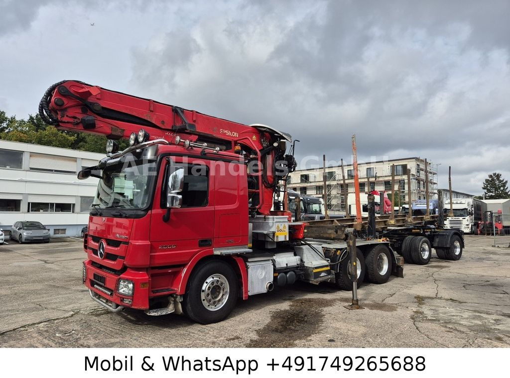 Tracteur routier Mercedes-Benz Actros III 2660 L BL 6x4 *Retarder/AP/Palfinger: photos 8