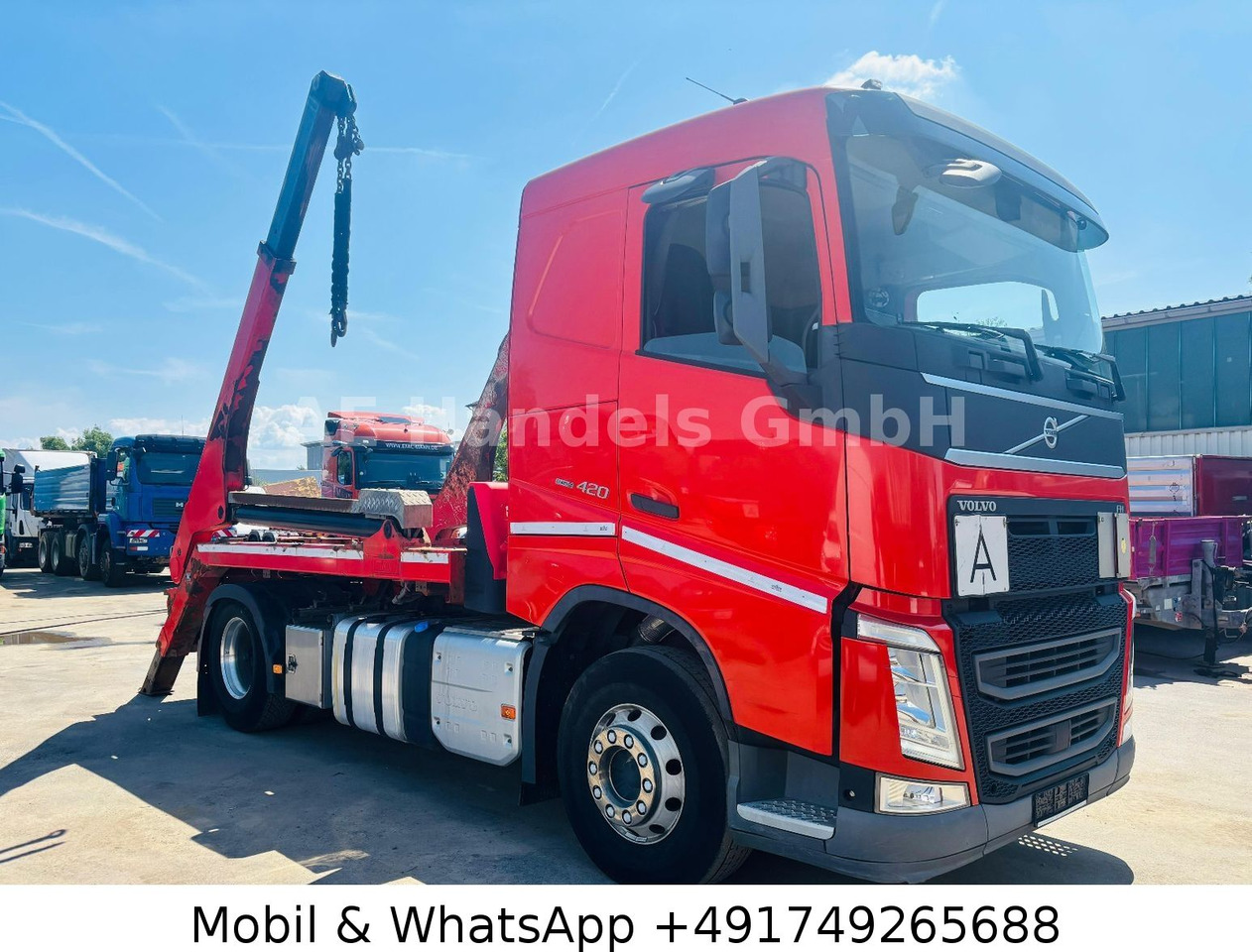 Camion benne Volvo FH 420 BL Hyva TS-2014 *VEB+/ACC/LDW/AHK/Alcoa: photos 7