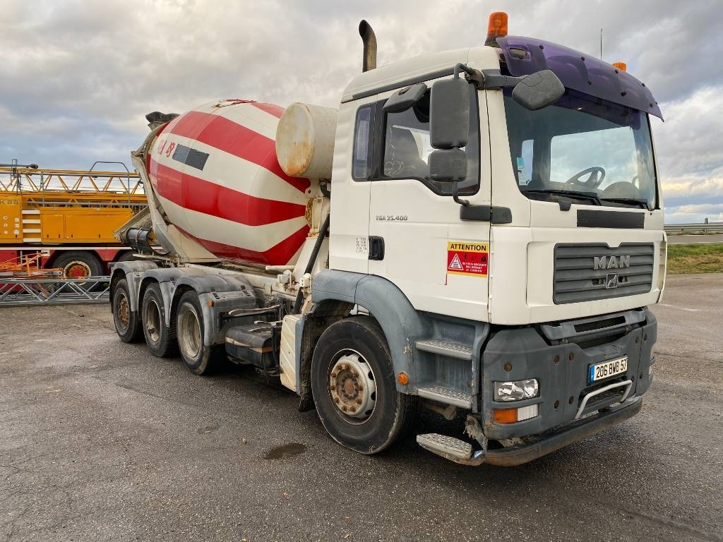 MAN TGA 33.400 /Tridem 8x4 Stetter - Camion malaxeur: photos 3 MAN TGA 33.400 /Tridem 8x4 Stetter - Camion malaxeur: photos 3